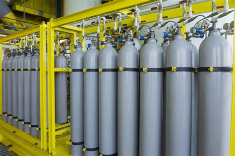 gas cylinder storage requirements